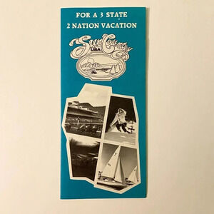Vintage Sun Country USA New  Mecixo Travel Vacation Brochure Pamphlet